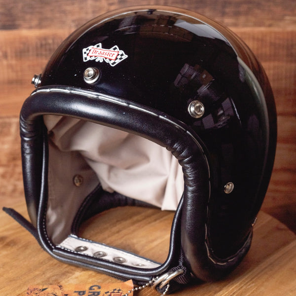 ドラッグスターヘルメット グランプリ 黒/bell500txbucomchal